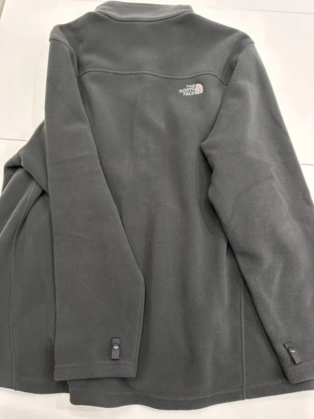 The North Face Black Full Zip Fleece Jacket Men's Size XXL